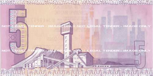 CL STALS   R5   NOTE  SOUTH AFRICA