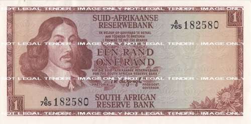 SOUTH AFRICA   TW DE JONGH   R1   NOTE