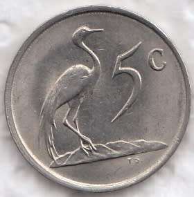 1987   5c   Coin                SUN6747