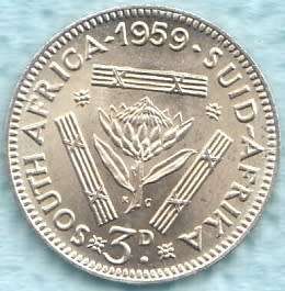 1959    THREEPENCE   COIN               SUN6836