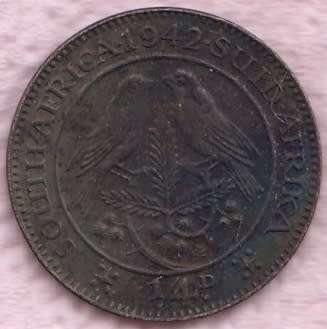 1942 QUARTER PENNY  COIN                  SUN6852