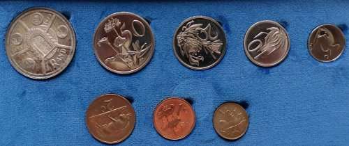 Collection of 18 Proof Sets all with the Silver R1 in      No Gold