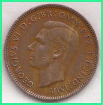 *****  1945   FARTHING  COIN  *****                    SUN7083