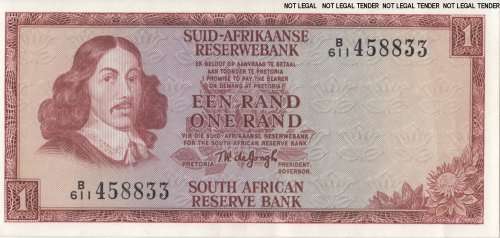 TW DE JONGH   R1  NOTE            B611  458833         SET038