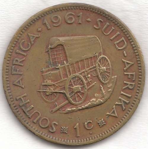 1961    1    CENT    COIN     SOUTH AFRICA           SUN7573