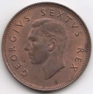 1948      1/4 D    SOUTH AFRICA                 SUN7921