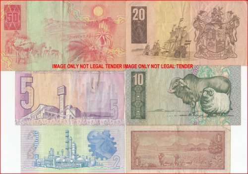 ***  SET OF 6 NOTES   ***        SET054