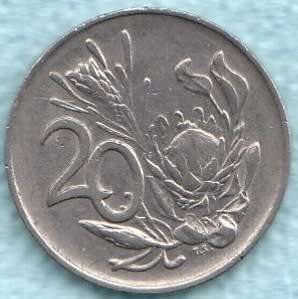 1977       20c     Coin                SUN8546