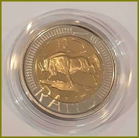 **** 2008  Bi-Metal . R5 Oom Paul Mint Mark In Box with Certificate****     SUN8563