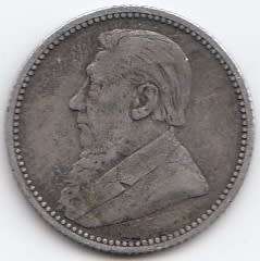 1893   6  PENCE    SIVER    ZAR   SCARCE                  SUN8565