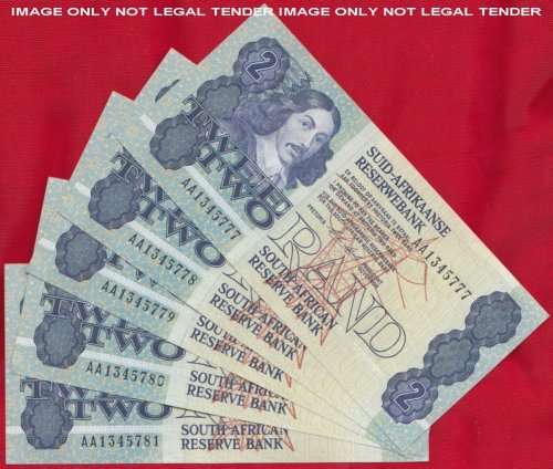 WOW    ***  CL STALS   R2 AA  NOTES  IN SEQUENCE   (5 X NOTES)  ***        SET043