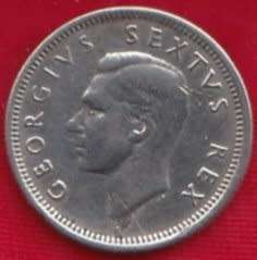 1951   SIXPENCE COIN SILVER   SA                SUN8760