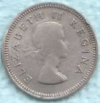 1958  Threepence Coin   SILVER                SUN8800