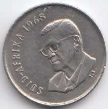 1968    5c   (AFRIKAANS)   COIN                         SUN8893