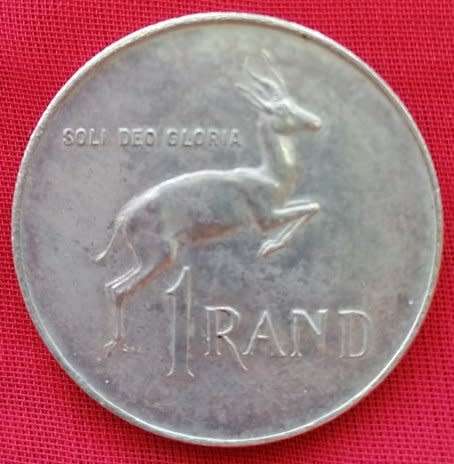 1966   SILVER   R1   COIN   (AFRIKAANS)       SUN9070