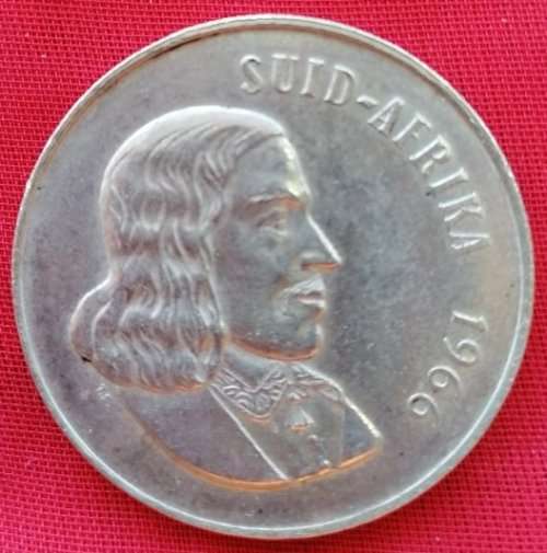 1966   SILVER   R1   COIN   (AFRIKAANS)       SUN9070
