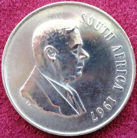 1967   SILVER   R1   COIN   (ENGLISH)       SUN9075