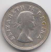 1956  Threepence Coin   SILVER                SUN9103