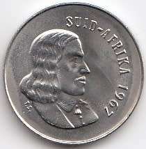 1967    5c   (AFRIKAANS)     COIN                         SUN9127