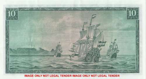 TW de Jongh R10 banknote C285 635895 SET061