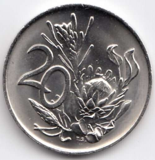 1975   20   Cent   Coin      UNC          SUN9523