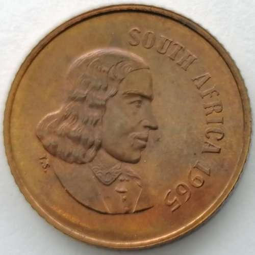 WOW    *** 1965 1 CENT COIN    ***       (ENGLISH)        SUN9533