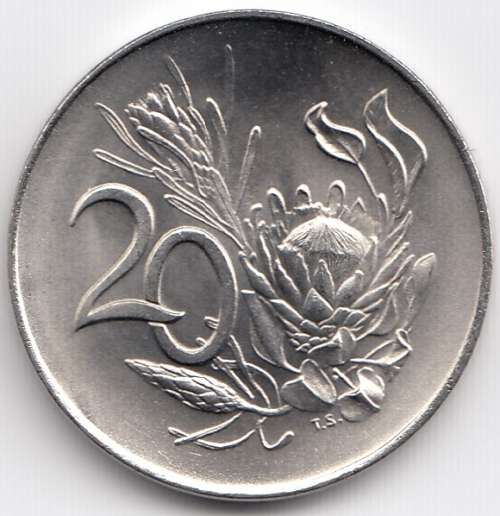 1968    20c   (ENGLISH)     COIN                         SUN9590