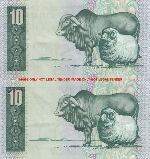 GPC DE KOCK  2 X  R10  NOTES  IN SEQUENCE          SET087