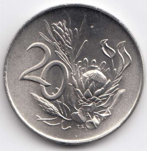 1967   20c   Coin    (English)    UNC        SUN9597