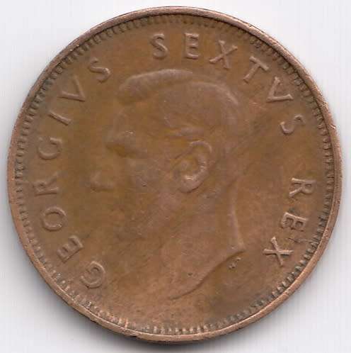 SOUTH AFRICA      1/4 D    1950                 SUN9651