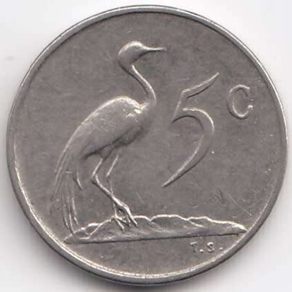 1968    5c   (ENGLISH)     COIN                         SUN9737