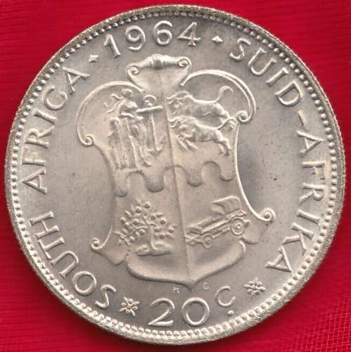 1964  20c   Coin        Silver (.500)        SUN9796