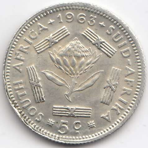 1963   5c   COIN  SILVER              SUN9957