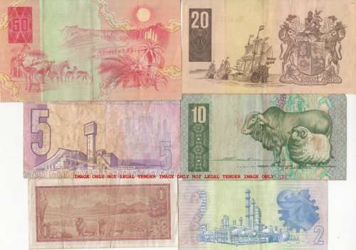 ***  SET OF  NOTES   R1 TO R50 FOR 1 BID  ***        SET006