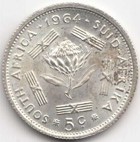 1964   5c   Coin        Silver (.500)        SUN10200