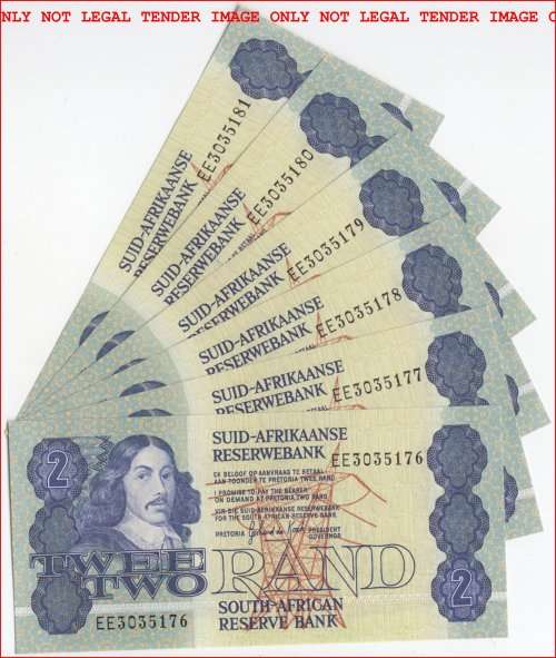 WOW    ***GPC DE KOCK   R2  NOTES IN SEQUENCE  (6 NOTES)  ***        SET065*