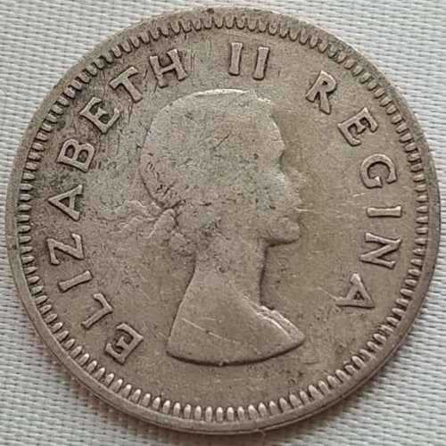 1954 THREEPENCE COIN   SILVER         SUN10718