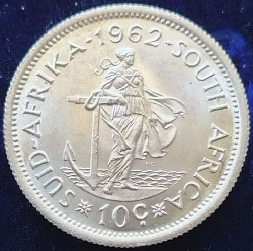 WOW    *** 1962  10 CENT COIN    ***               SUN10867