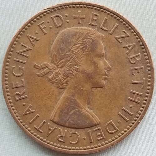 1962 -   ONE PENNY COIN   United Kingdom         SUN11146*