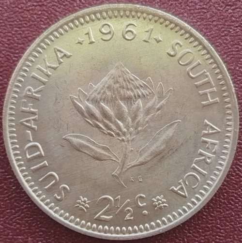 1961      2 1/2 c   Coin    SILVER          SUN11181*