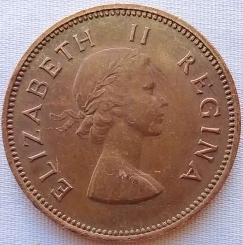 1959  HALF  PENNY    COIN        SA                       SUN11270