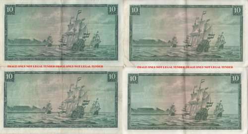 ***  SET OF FOUR R10 NOTES     ***     (BID PER NOTE TO TAKE ALL 4 NOTES)   SET027A
