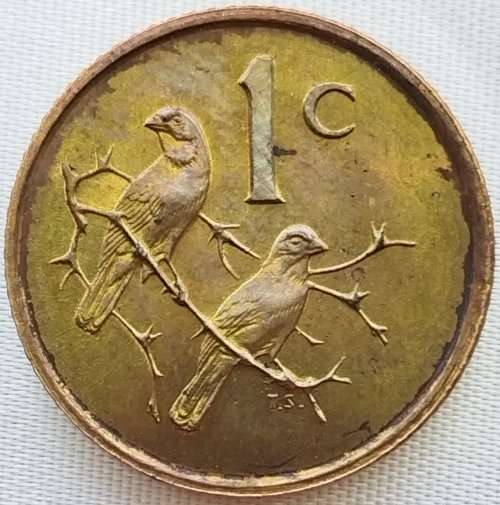 WOW    *** 1965 1 CENT COIN    ***       (ENGLISH)        SUN11491