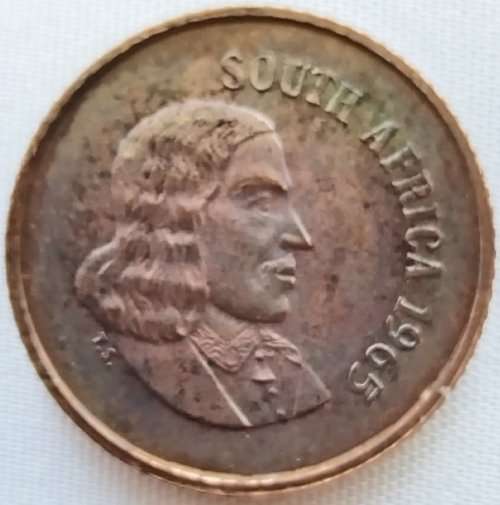 WOW    *** 1965 1 CENT COIN    ***       (ENGLISH)        SUN11491