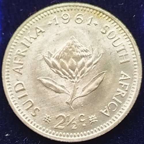 1961      2 1/2 c   Coin    SILVER          SUN11501*