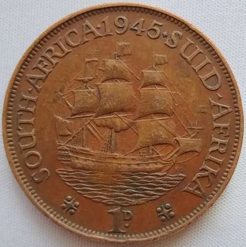 1945  PENNY    COIN        SA                       SUN11545
