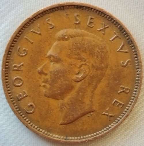 1952   HALF PENNY    COIN        SA                       SUN11713*