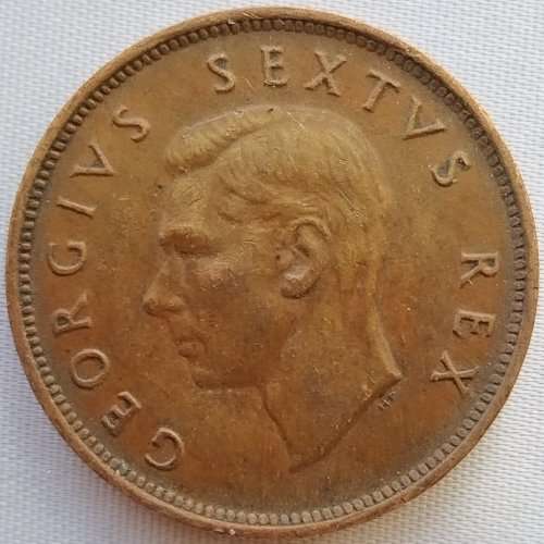 1952   HALF PENNY    COIN        SA                       SUN11739
