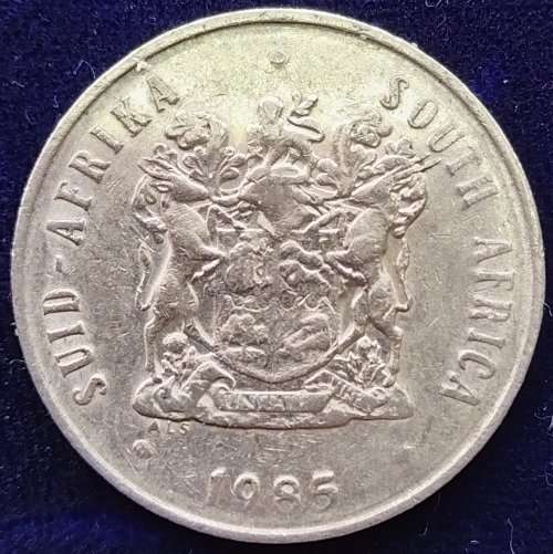 1985  20c   Coin     RSA           SUN11758