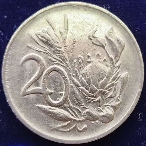 1985  20c   Coin     RSA           SUN11758